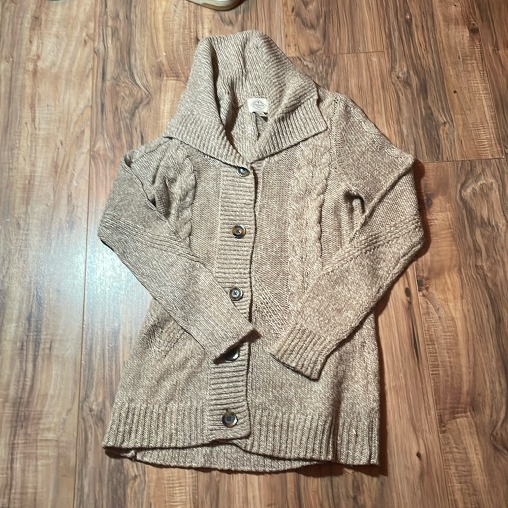 Brown women’s small cardigan